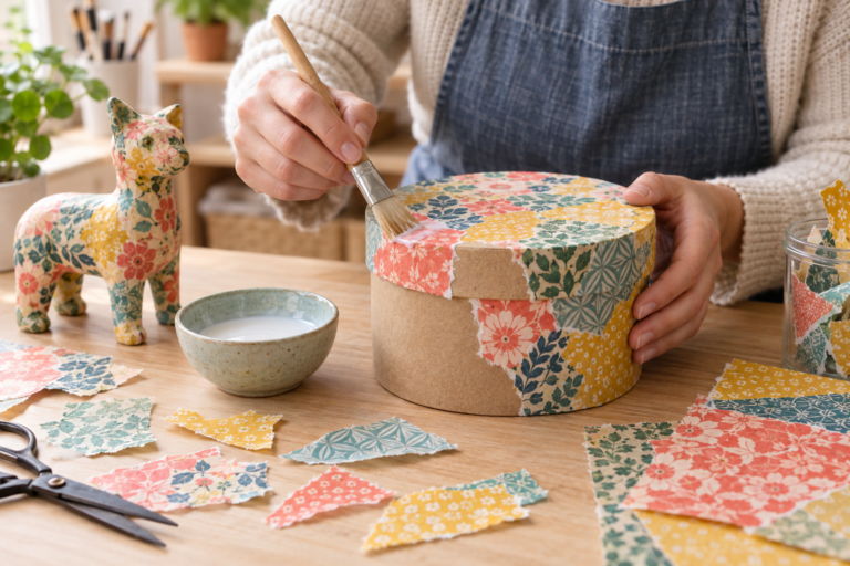 Decopatch en decoupage